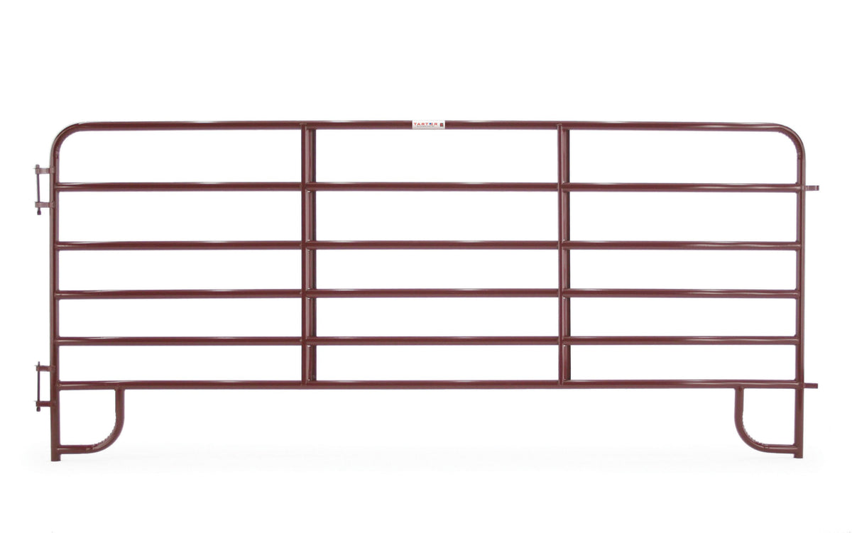 Tarter ECR12 Corral Panel. Steel. Red. Powdercoated
